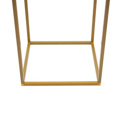 23.6in 10Pcs Tall Gold Metal Flower Stand for Wedding Table Centerpieces Decor