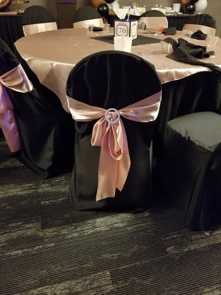 Rose Gold Bubble Balloon Weights