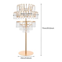 5 Tiers Flower Stand Tabletop Flower Stand Floor Standing Wedding Flower Stand