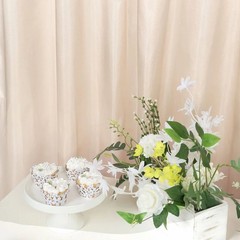 8×10 ft BEIGE Satin CURTAIN Wedding Photography Backdrop Panel Party Decorations