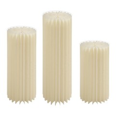 3X Foldable Paper Column Display Stands Round Cylinder Display Stands for Party