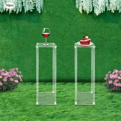 Acrylic Wedding Flower Stand, 10Pcs Clear Acrylic Flower StandsUS