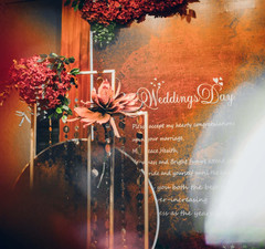Giant Foam Flower Wedding Backdrop Aisle Decor