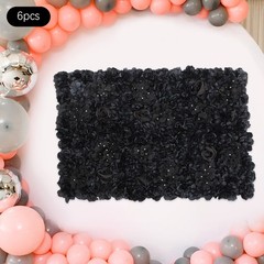 6Pcs Artificial Flower Wall Panels Backdrop Bouquet Wedding Party Background
