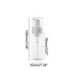 Foam Bottle Empty Foaming Pump Dispenser for Hand Soap,Lash Cleanser,Shampoo