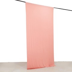 5 ft x 10 ft DUSTY ROSE 4-Way Stretch Spandex Divider Backdrop Curtain Wedding