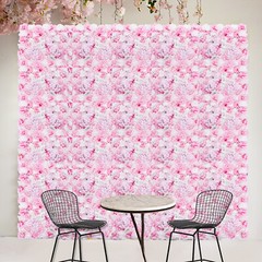 Flower Wall Panel 24″ x 16″ Artificial Roses Dahlias for Wedding & Party