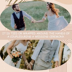 Handfasting Cord for Wedding, Wedding Lasso for Ceremony. Rustic Lasso Lazos Cor