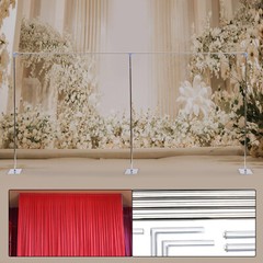 Iron Wedding Party Flower Display Frame Square Arch Backdrop Decor Stand 3x6m