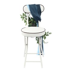 Purple Artificial Flower Wedding Chair Decorations Rose 6PCS Chair Decorations.
