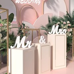 Wedding Table Strap Just Married Banner Wedding Anniversary Wedding Decorations