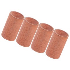 Natural Wood Mini Cylinder Stand for Essential Oil Display Aromatherapy Holder