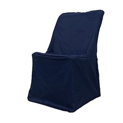 10 Navy Blue LIFETIME FOLDING CHAIR COVERS Wedding Banquet Decorations