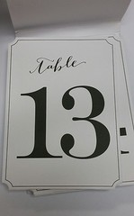 Gartner Studios Wedding Collection 13-24 Reception Table Numbers 12 Count