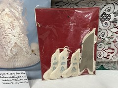VTG Honeycomb Wedding Bells Lot Of 9 Halllmark American Greetings Doublglo