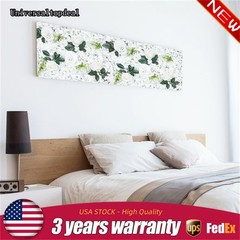 6 PCS Artificial Flower Wall Panel White Hydrangea Rose Wedding Backdrop Decor
