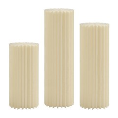 3X Foldable Paper Column Display Stands Round Cylinder Display Stands for Party