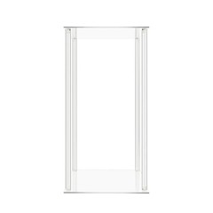 10 Pcs Acrylic Flower Stand Wedding Centerpiece Tall Vase Bouquet Backdrop Vase