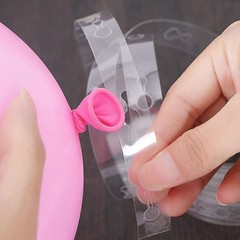 Balloon Arch Decorating Kit – 2 Rolls Tape Strips for Garlands, Party and Wed…