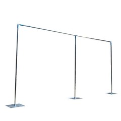 Professional 10’x10’/10’x 20′ Backdrop Stand Pipe Kit Heavy Duty Background Pipe