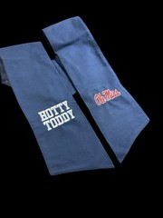 Ole Miss Hotty Toddy Cotton Wreath Sash (2 Logos) 24k Stitch