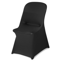 Uimoso 30PCS Black Stretch Spandex Chair Covers for Weddings Parties, and Dining