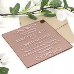 1/8” Rose Gold Acrylic Mirror Sheet,Acrylic Mirror Sheet 12inch Square,PMMA …