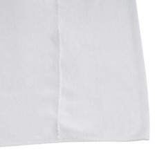 High-Quality White Chiffon Ceiling Drapes, 6 Panels (5*30 Feet Each), Perfect