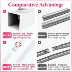 Water-Resistant Wedding Arch Stand Set of 3 – Stylish 6FT, 5FT, 4FT Options