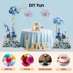 Acrylic Wedding Flower Stand, 10Pcs Clear Acrylic Flower Stands