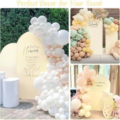 Set of 2 Spandex Wedding Arch Cover Double Sided Backdrop Stand Decor Party New