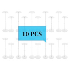 10pcs Acrylic Flower Vase Flowers Stand for Party Dessert Tables Decorations
