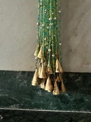 Bohemian Hippy Beaded Curtain for Doorways, Doorway Beads, Glass Beads String…