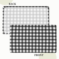 Tablecloth 4ft Elastic Tablecloths Rectangular Fitted Picnic Folding Table Co…