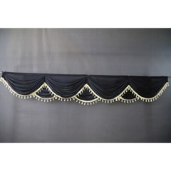 3/6M Faux Silk Drape Swag Decor Event Party Wedding Backdrop Curtain W/Tassel