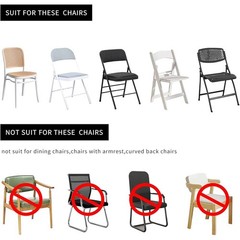 Folding Chair Covers Stretch Spandex Washable Wedding Party Banquet Events New