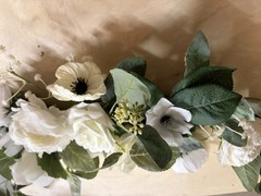 Wedding Florals For Easel: Welcome Sign/photo, Table Or Chair Decor & More!