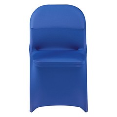 VEVOR 50PCS Blue Stretch Spandex Folding Chair Covers for Wedding Party Dining