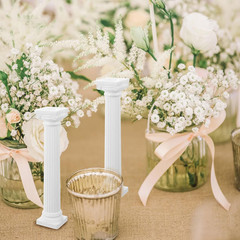 6pcs Roman Column Model Classic Greek Columns Roman Table Decor Pillar Figure Gr