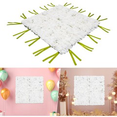 Artificial Flower DIY Wall Panel Wall Mat Silk Floral Wedding Party Background