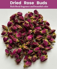 8 oz/226 g-Dried Rose Petals & Dried Rose Buds – Natural & Edible Grade |