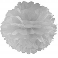 15pc Pom Pom 4″ 8″ 12″ Tissue Paper Color Flowers Wedding Party Craft Decoration