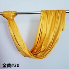 3*6M Bright yellow Gold and white wedding backdrop curtain for event party