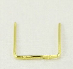 100pcs Strip Connector Pins Brass 1″(13mm) Chandelier Lamp Bead Prism Parts DIY