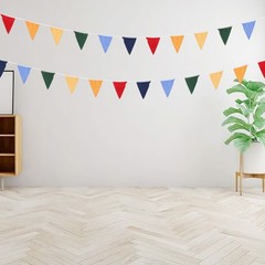 10M Bunting Flags for Home Garden Party For Birthday and Wedding Decor