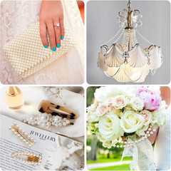 48 Feet Faux Pearl Beads Garland 8Mm Craft String Pearls for Wedding Centerpiece