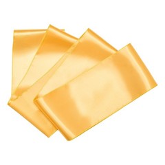 100pcs 7×108 inch gold satin chair sashes wedding banquet bow decoration