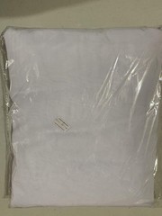 Sedona Designz 115″ x 120″ White Chiffon Voile Curtians Drapes Panels for Eve…