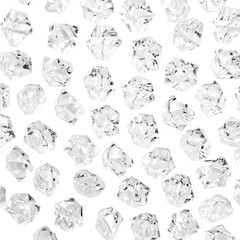 Fake Ice Rocks, 140PCS Big Acrylic Rocks Plastic Diamonds, Vase Fillers Table Sc