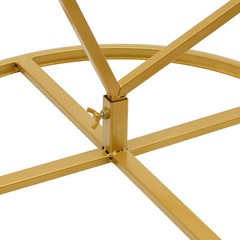 Wedding Square Backdrop Stand, Detachable 4 Tier Gold Metal Flower Square Frame